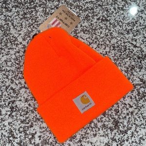 Orange Carhartt Beanie